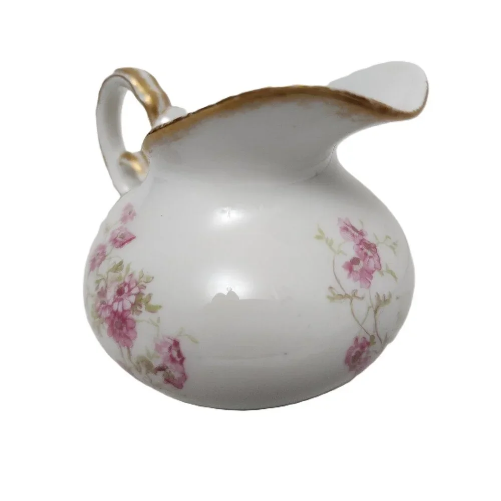Antique CH Field Haviland Limoges GDA France Porcelain Cream Pitcher